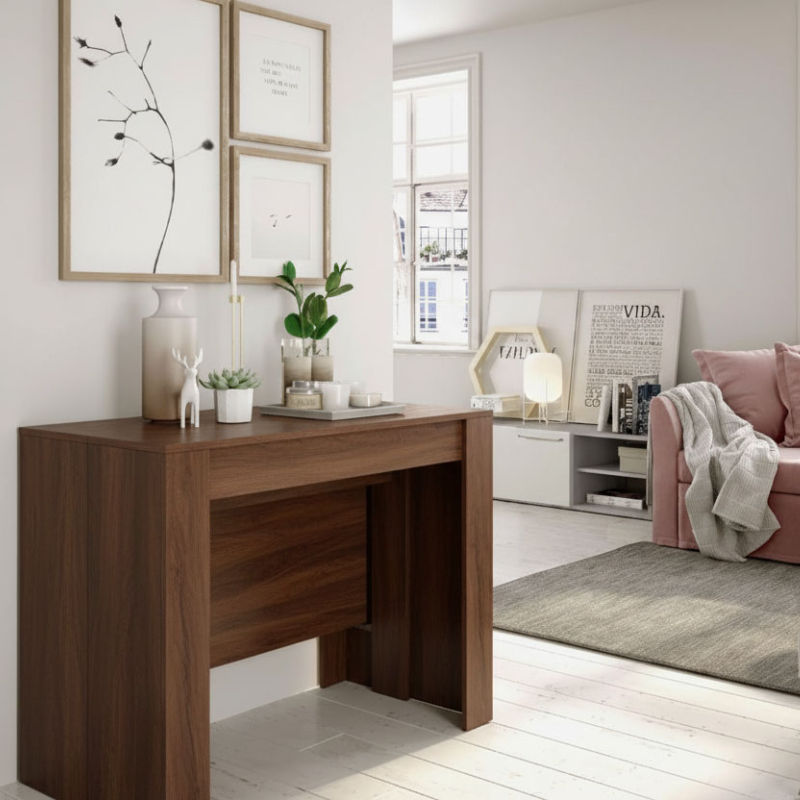 TAVOLO CONSOLLE ALLUNGABILE FINO A 3 METRI - 12 POSTI