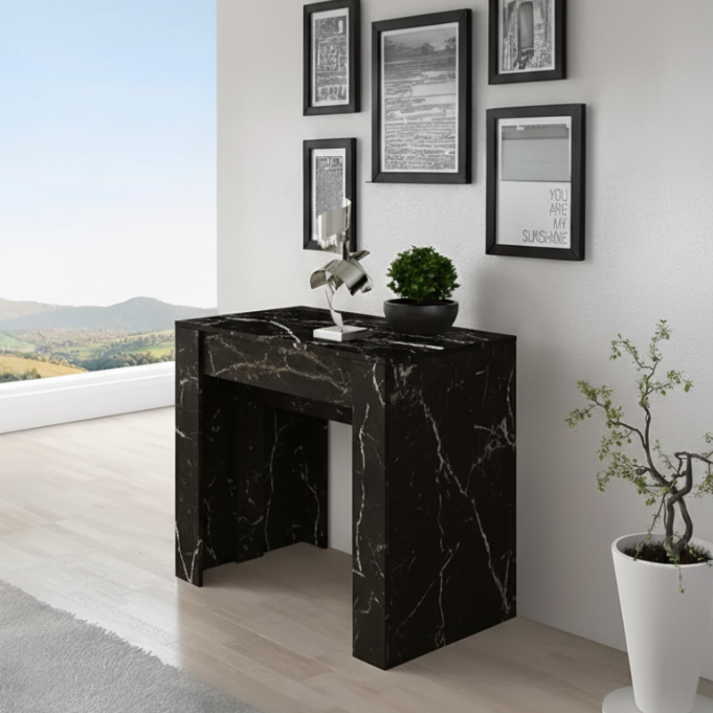 TAVOLO CONSOLLE ALLUNGABILE FINO A 3 METRI - 12 POSTI